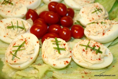 deviled eggs