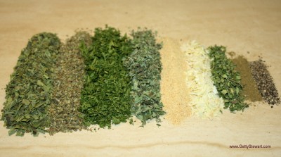 Homemade Italian herb seasoning