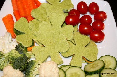St Patricks day snack platter