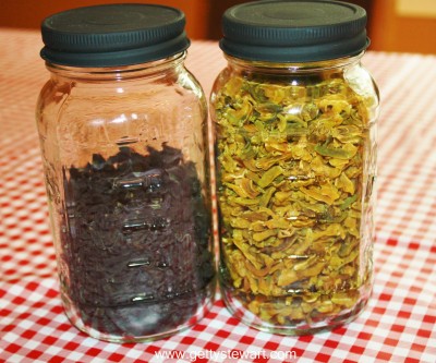 dried wax beans