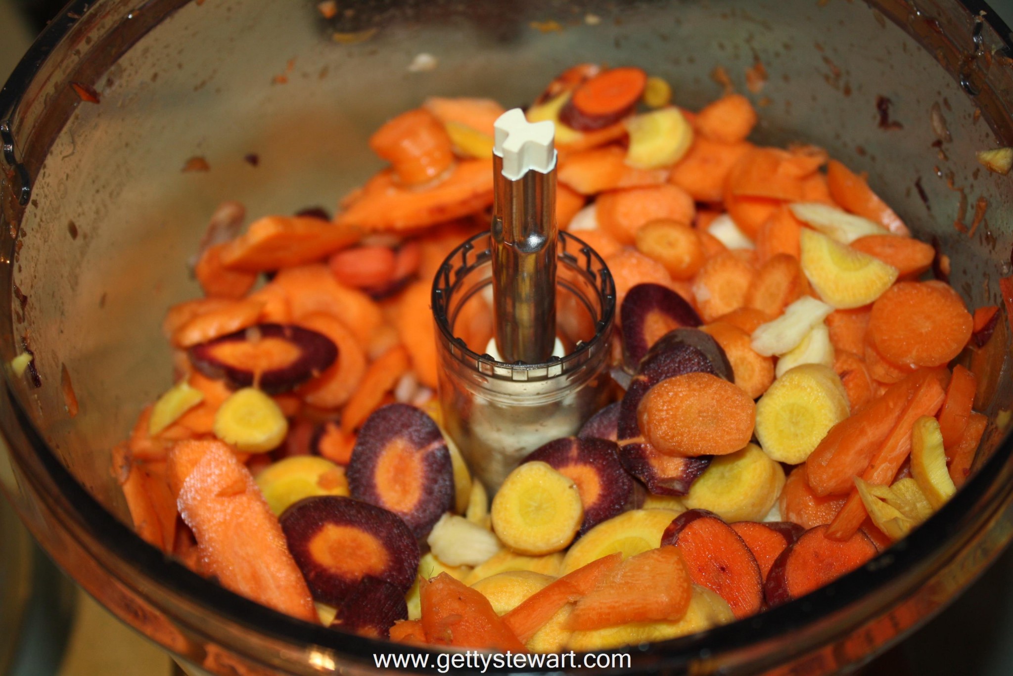 Cut carrots to your preferred size. Sliced in rounds or in quarters ...