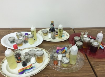 salad dressing making