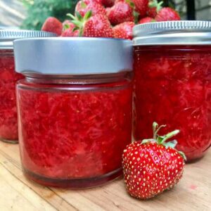 strawberry freezer jam