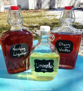 fruit liqueurs