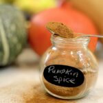 close up of pumpkin spice