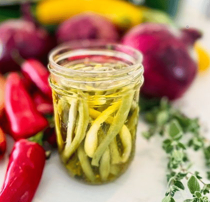 pickled green beans