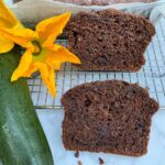 zucchini loaf slice