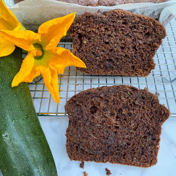 Chocolate Zucchini Loaf - Two Loaves with Freezing Instructions
