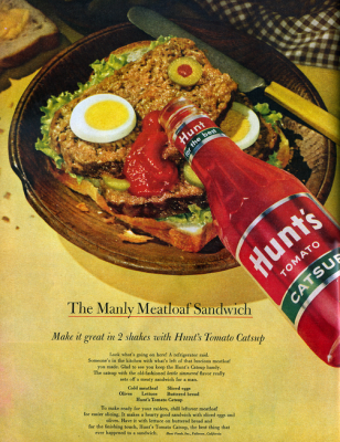 Manly Meatloaf Sandwich