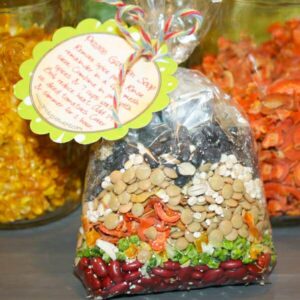 prairie garden soup in bag
