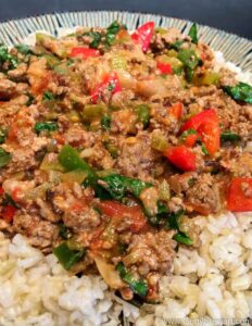 southwestern beef n rice