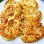 plate of fried potato patties