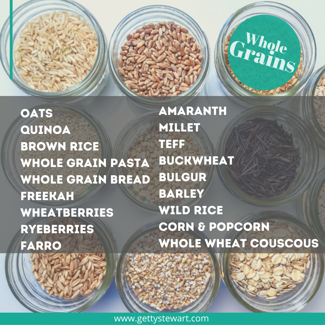 Everything You Need to Know about Whole Grains - GettyStewart.com
