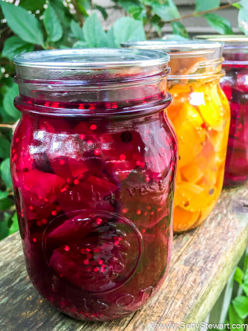 How To Can Pickled Beets Not Too Sweet Gettystewart Com