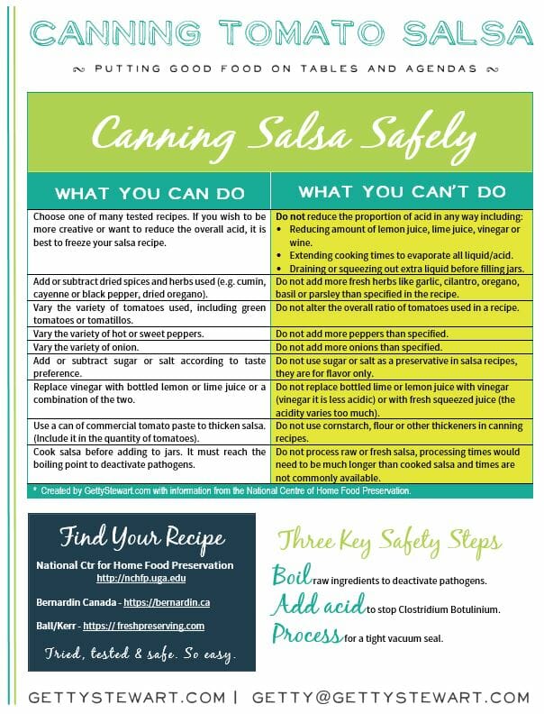 Jak může salsa bezpečně