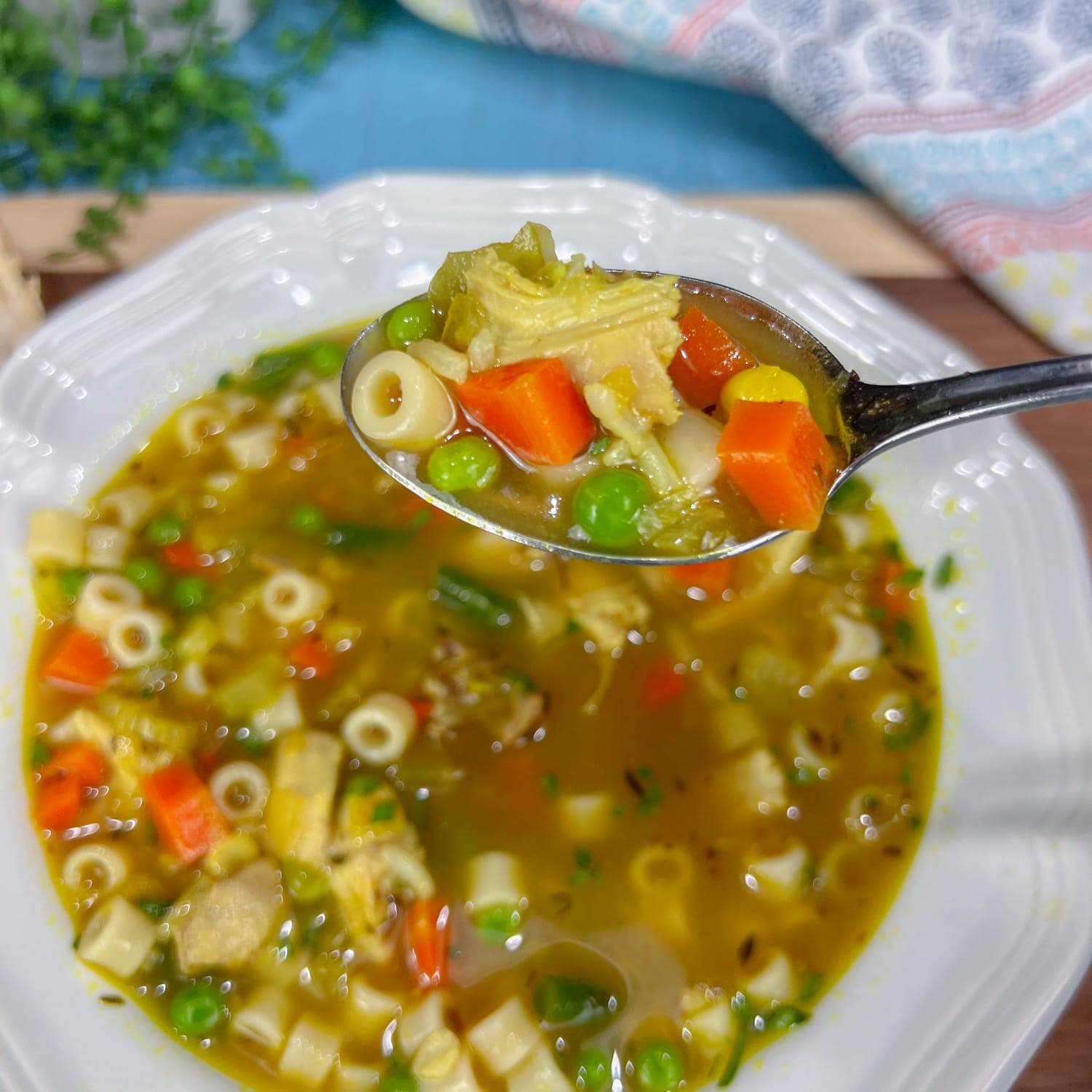 Chicken Noodle Soup From Scratch - Getty Stewart