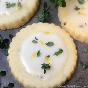 lemon thyme cookies