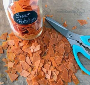 dehydrate sweet potato bark