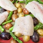 asparagus and pickerel
