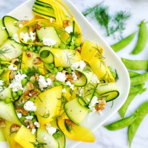 zucchini ribbon salad