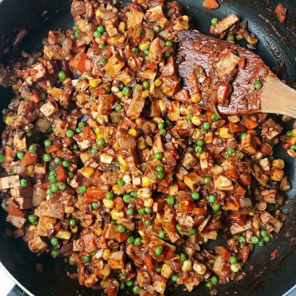 savoury sauce for tofu shepherd's pie