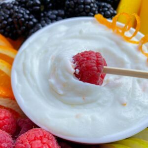 fruit in ricotta
