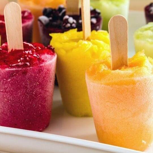 fruit popsicles