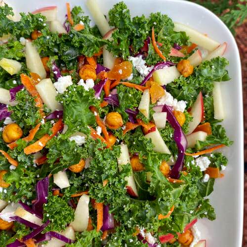 apple and kale salad
