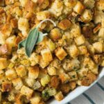 stuffing in bowl