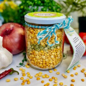 jar of split pea soup mix