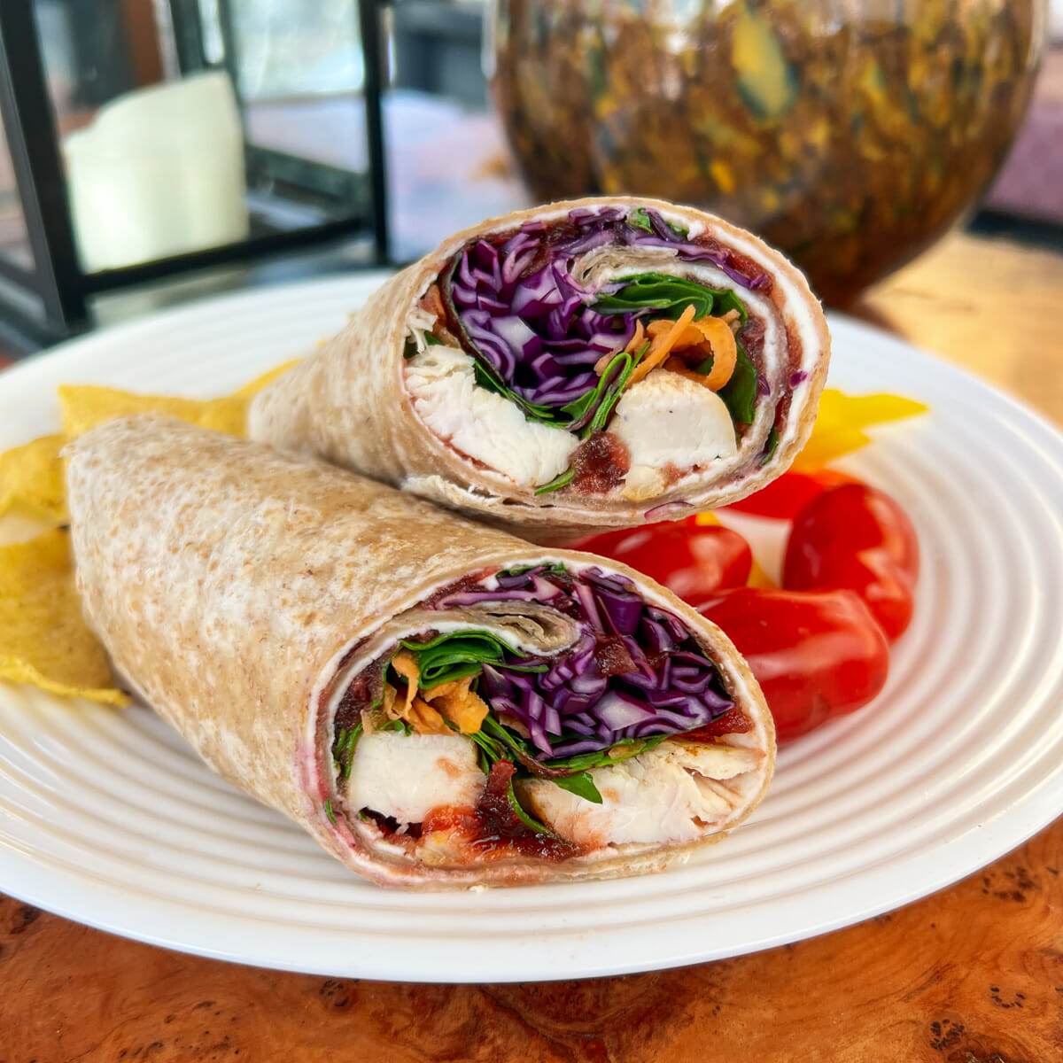 Wraps Made With Leftover Rice Easy Wrap Ideas for Lunch Using Leftovers