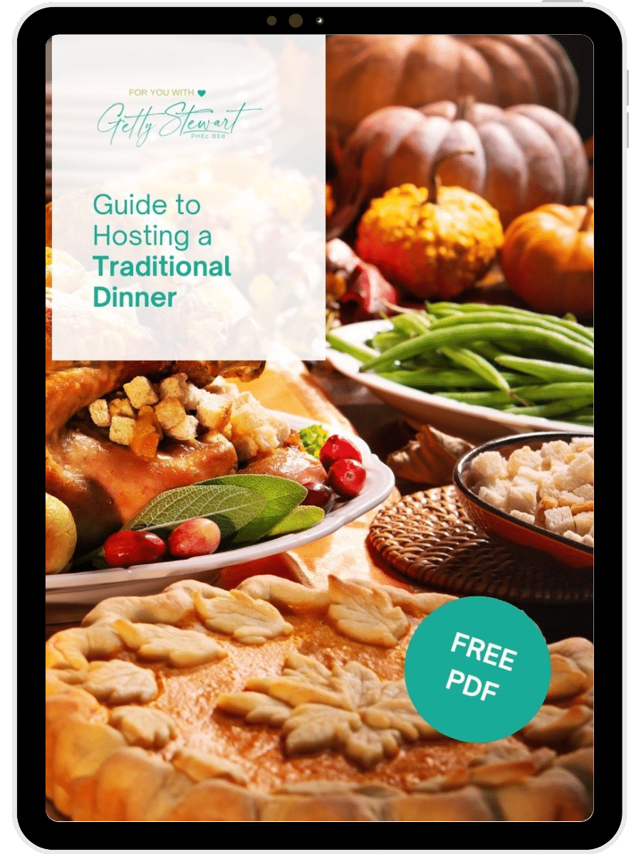 FREE pdf Guide to Hosting a Holiday Dinner