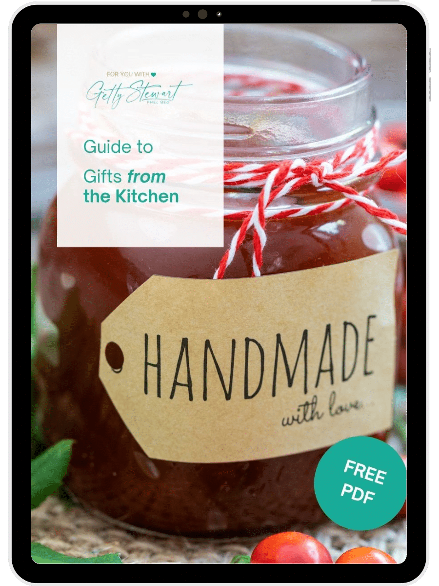 FREE pdf Guide to Gifts from your Kitchen