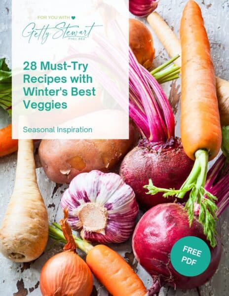 winter veggie guide cover